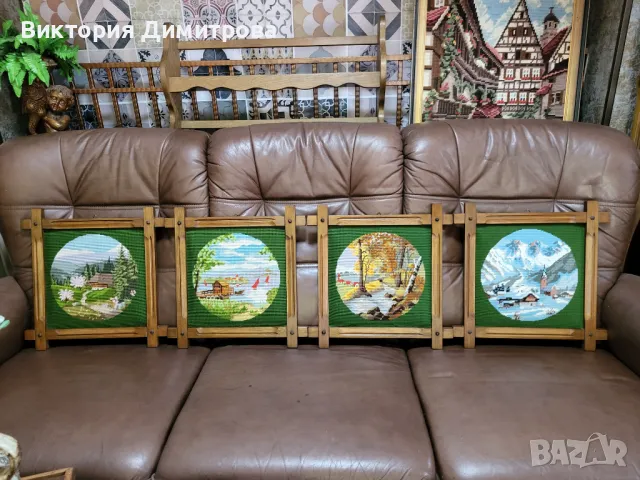 Гоблени "Годишните времена", снимка 2 - Гоблени - 47352694