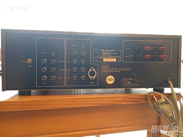 Kenwood KA 6100 . 430 х 149 х 364 мм . Ш . В . Д . 11.5 . кг. 420 W, снимка 3 - Ресийвъри, усилватели, смесителни пултове - 53131062