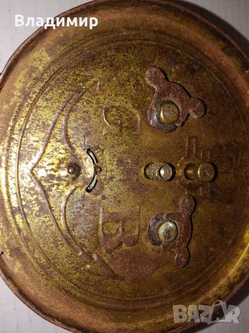 Будилник антикварен немски "GUSTAV BECKER" , снимка 6 - Антикварни и старинни предмети - 34279796