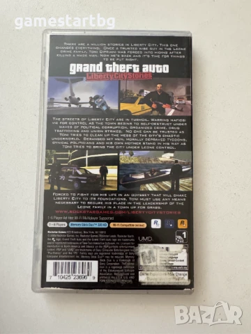 Grand Theft Auto: Liberty City Stories за PSP, снимка 2 - Игри за PlayStation - 50799132