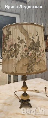 Продавам красива нощна лампа., снимка 2 - Антикварни и старинни предмети - 52941060