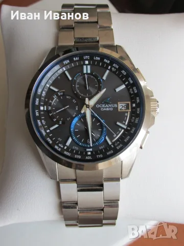 CASIO OCW-T2600 OCEANUS TOUGH MVT TITANIUM MULTI BAND 6 10 BAR MADE IN JAPAN, снимка 4 - Мъжки - 56292919