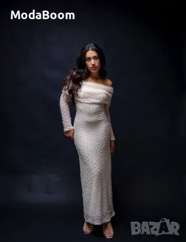 Дълга дамска рокля , снимка 2 - Рокли - 48371456