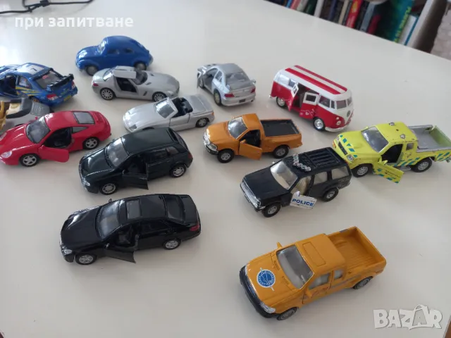 Kолички Mercedes, BMW, VW, Porsche, Mitsubishi, Ford 1/34-1/46, снимка 13 - Колекции - 47912592