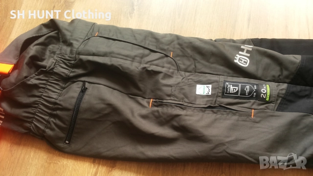 Husqvarna Overalls размер 56 / XXL полугащеризон със защита против срязване - 1485, снимка 6 - Панталони - 52471624