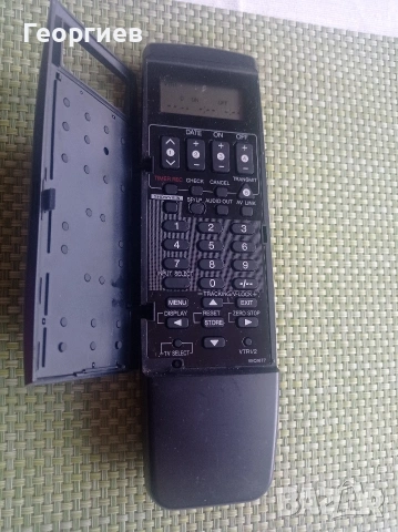 Дистанционно VHS - S-VHS Panasonic, снимка 2 - Плейъри, домашно кино, прожектори - 53769765