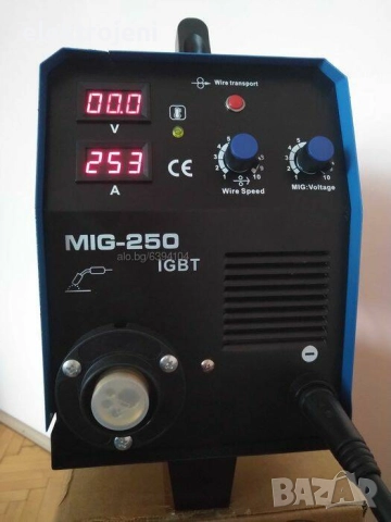 250 Ампера ТЕЛОПОДАВАЩО - MAX PROFESSIONAL - Телоподаващ Апарат 250А, снимка 8 - Други машини и части - 52635834