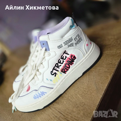 ZARA -кецове, снимка 3 - Кецове - 53694729