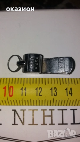 метална свирка Лондон, снимка 2 - Антикварни и старинни предмети - 53064121