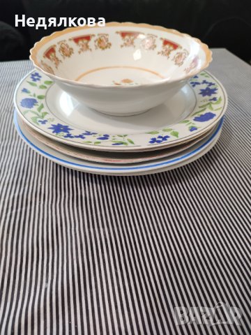 Порцеланови чинии., снимка 4 - Чинии - 41203131