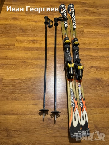 Ски Rossignol 9Xti 174см , автомати Rossignol и щеки, снимка 5 - Зимни спортове - 53145122