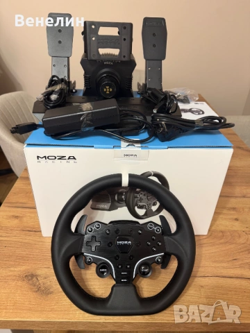 Moza racing R5 пълен комплект