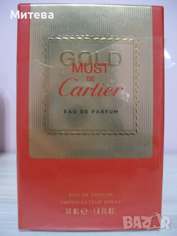Must de Cartier Gold дамски оригинален парфюм, снимка 4 - Дамски парфюми - 52920530
