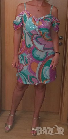 Официална нова рокля с пайети модел Fervente , снимка 13 - Рокли - 39421025