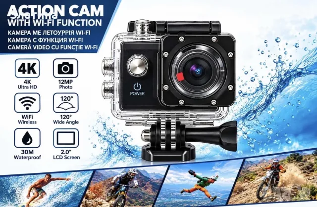 Go pro Action cam with WI-FI function