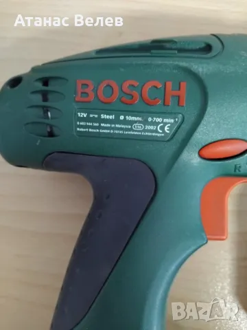 Винтоверт BOSCH PSR 1200, снимка 3 - Винтоверти - 49006342