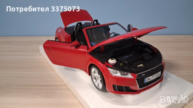  AUDI TT Roadster Tangored 1:18 MINICHAMPS , снимка 6 - Колекции - 51251572