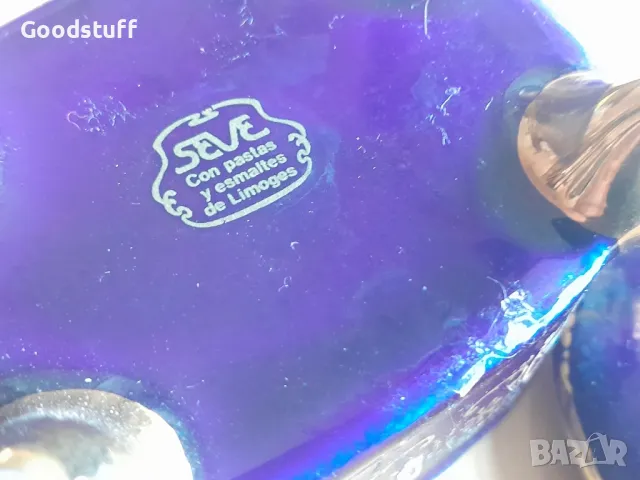 Лимож, порцелан, кутия, съд,Lumoges маркирани

, снимка 7 - Антикварни и старинни предмети - 48520349