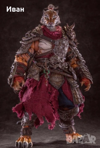  FuRay Planet Blade Master Weng / The Siberian tiger (Old Man Out of the Mountain Version) , снимка 12 - Фигурки - 53377753