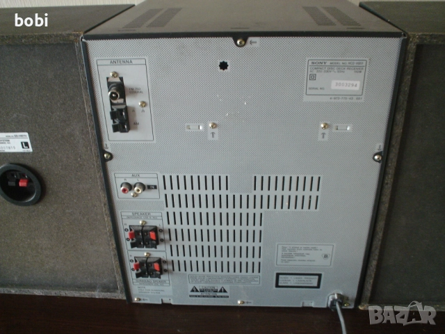 Sony MHC-801, снимка 7 - Аудиосистеми - 51465163
