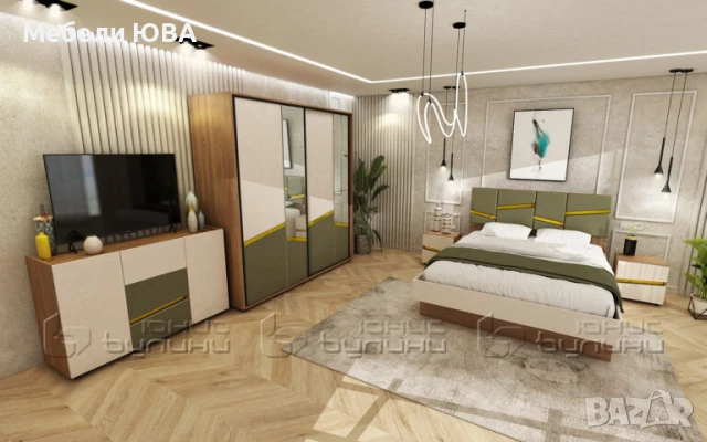 Спален комплект MOBILI, снимка 6 - Спални и легла - 50780995