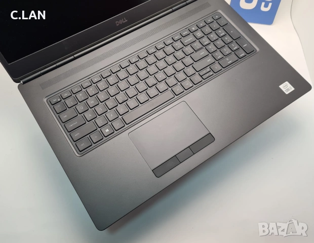 Dell Precision 7750 i7 10850H/32GB/512SSD/RTX 3000-6GB/FHD/Подсветка, снимка 8 - Лаптопи за работа - 53241038