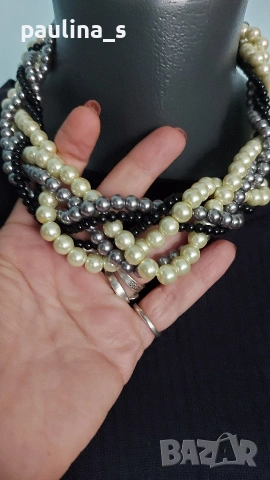 Шест различни броя / Колие тип чокър или гердан , снимка 9 - Колиета, медальони, синджири - 53529565