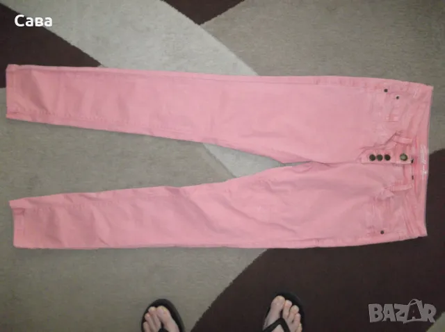 Дънки TOM TAILOR   дамски,М  /сиви и розови/, снимка 5 - Дънки - 31203980