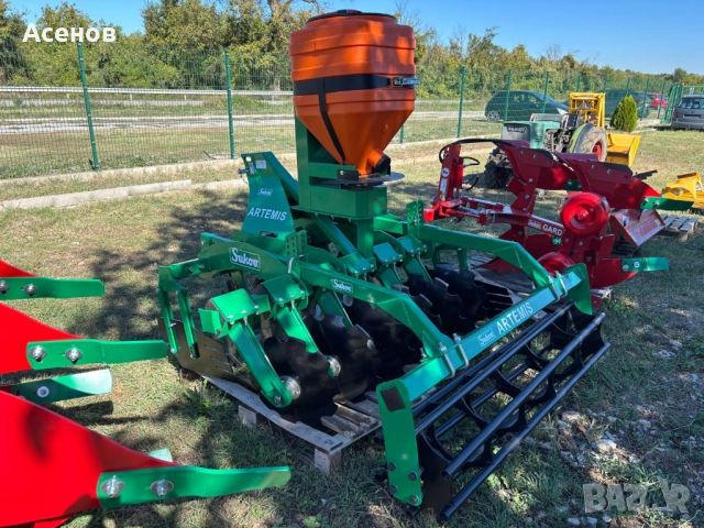 Дискова брана за малък трактор SUKOV ARTEMIS MINI, снимка 4 - Селскостопанска техника - 51951138