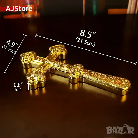 Православен напрестолен кръст - Gold, снимка 3 - Други ценни предмети - 55975318