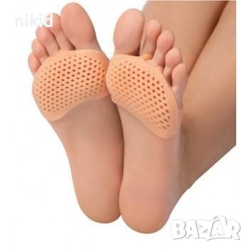 Силиконови стелки подложки възглавничките за стъпала крака Протектор против хлъзгане обувки ортези , снимка 3 - Други - 41962464