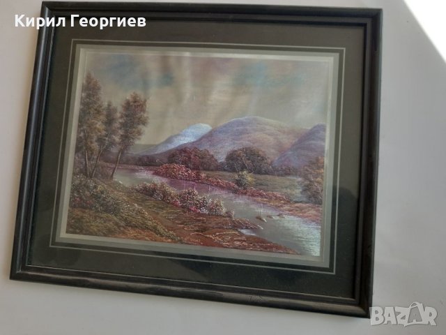 Красива седефена картина , снимка 1