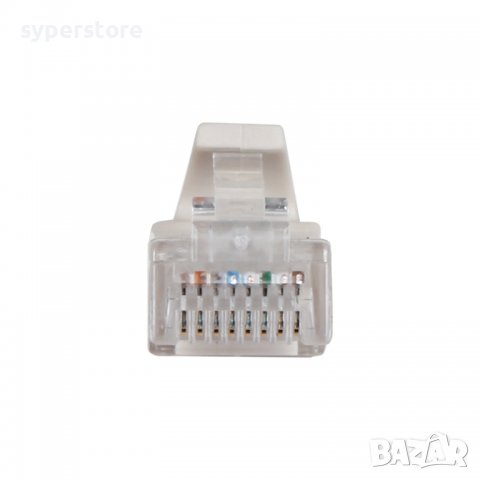 Кабел за Лан мрежа 30м. 1000 Mb/s екраниран VCom NP512B LAN UTP CAT-5e Сив, снимка 3 - Кабели и адаптери - 40017408