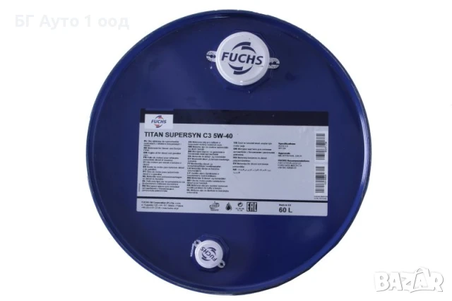 TITAN SUP.C3 5W40 60L, снимка 2 - Аксесоари и консумативи - 50453185