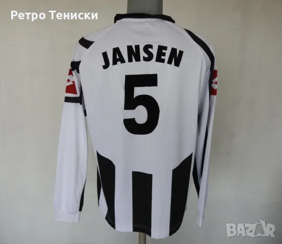 Тениска Monchengladbach Lotto JANSEN #5 — Мъже размер XL Многоцветно (сезон 2006)