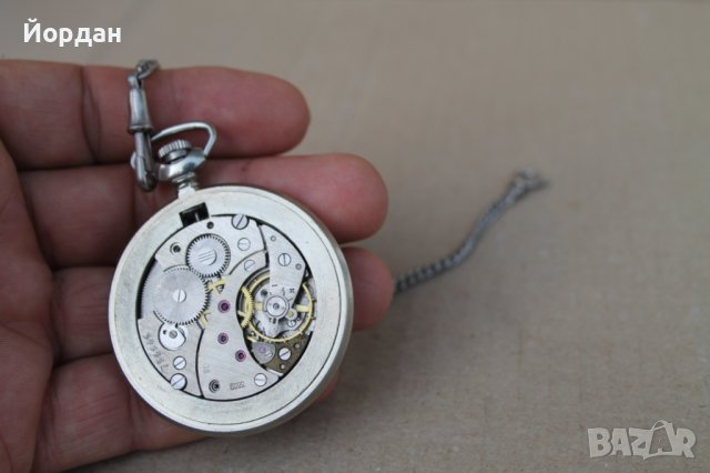 Рядък модел джобен часовник ''Мълния'', снимка 10 - Антикварни и старинни предмети - 41877313
