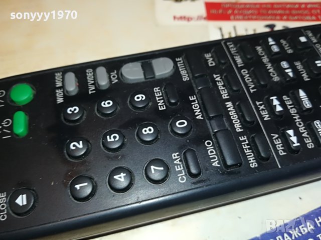 SONY RMT-D116P DVD REMOTE CONTROL-ВНОС SWISS 2604231747, снимка 13 - Други - 40497740
