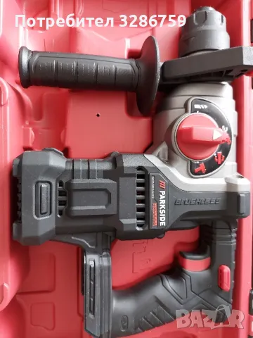 акумулаторен перфоратор parkside performance, снимка 1