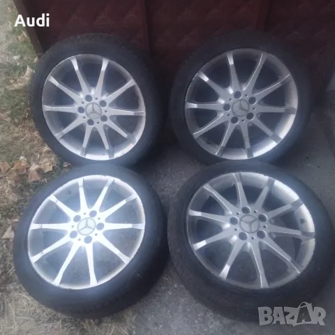 Комплект джанти с гуми 17 цола за Mercedes Benz Алуминиеви джанти 17 цола 7J ET49