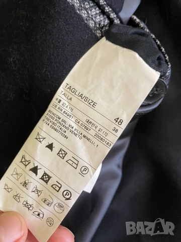 SISLEY ново МЪЖКО палто,М размер, снимка 12 - Палта - 36048762