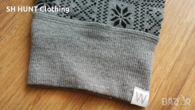 WE NORWEGIANS Zip-Up 100% Merino Wool размер L блуза 100% Мерино вълна - 284, снимка 6 - Блузи - 41388939