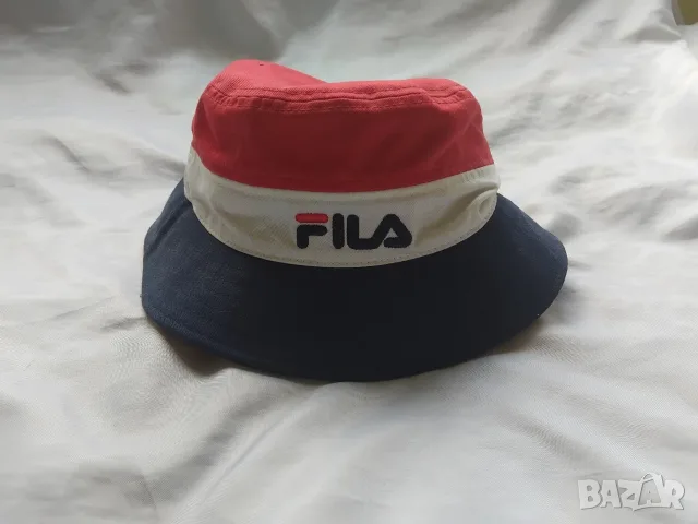 Fila - 100% оригинална НОВА шапка кофа / идиотка, снимка 7 - Шапки - 55792811