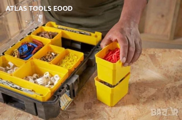 Куфар органайзер за инструменти и консумативи STANLEY PRO-STACK FMST82967-1 , снимка 6 - Други машини и части - 41632042