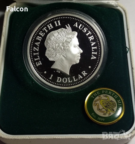 1 Oz сребърна инвестиционна монета Centenary of Australian PGA Golf Coin 2005, снимка 2 - Нумизматика и бонистика - 53753541