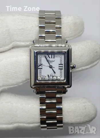 Chopard Happy Sport 36mm Steel MOP Dial Diamonds Дамски Различни Варианти, снимка 3 - Дамски - 47990930