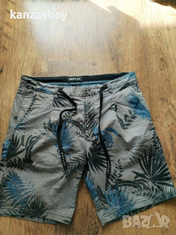 replay - страхотни мъжки панталони 32, снимка 4 - Спортни дрехи, екипи - 50464012