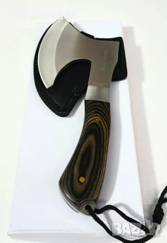 Туристическа мини брадва Кемпинг Топор  , снимка 3 - Ножове - 53281690