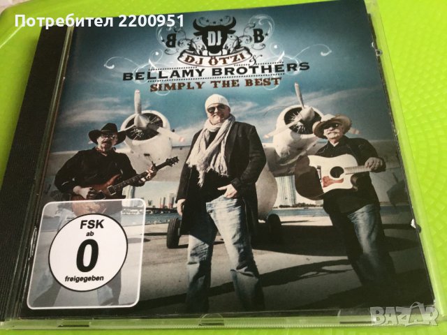 BELLAMY BROTHERS, снимка 1 - CD дискове - 39580748