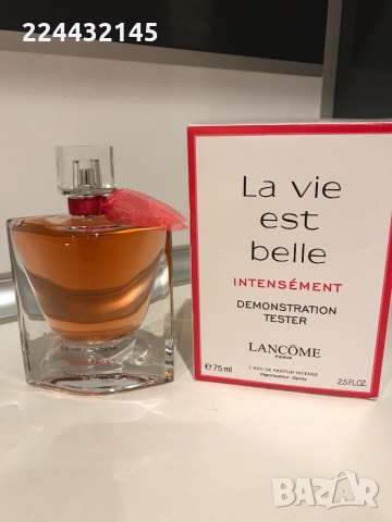 lancome la vie est belle intensement edp 75ml Tester , снимка 1 - Дамски парфюми - 33096974