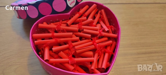 Кутия "100 причини да те обичам", снимка 4 - Други игри - 52430337